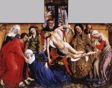 Deposition Netherlandish painter Rogier van der Weyden Oil Paintings